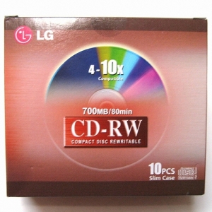 [LG]CD-RW(700MB/80min/10)